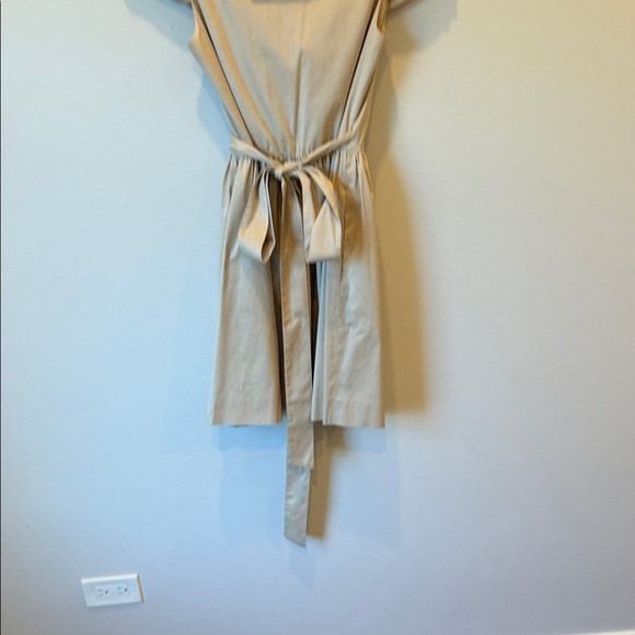 Suzi Chin Tan Ruffle Mini Dress - Picture 3 of 3